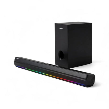 Finnteck 90 cm Sound Bar and Subwoofer & get FREE SCE 2-Way Round Adaptor