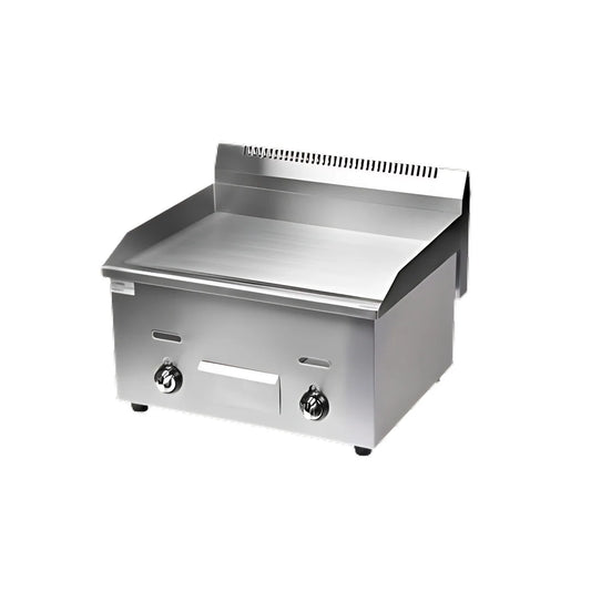 Aruif 2 Burner Gas Griddle & FREE Bush Baby Stainless Steel Braai Tongs 41cm