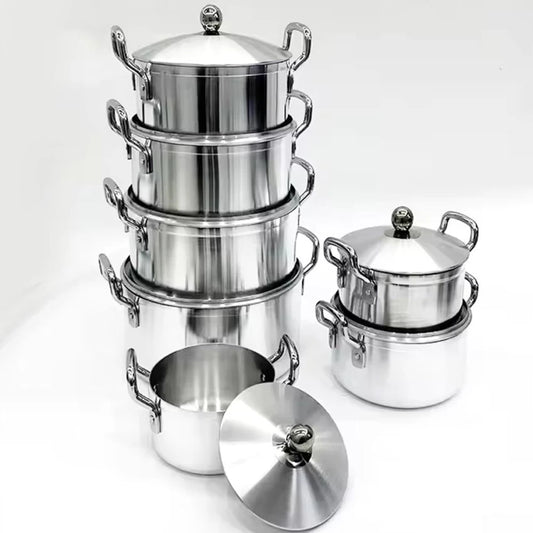 14 piece aluminium cookware set