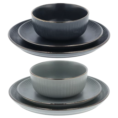 7-piece cast iron cookware set get a 12 Ceremic Dinner set FREE