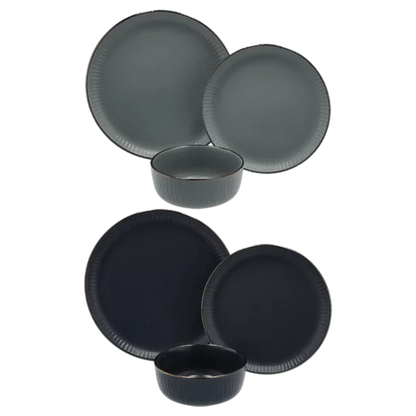 7-piece cast iron cookware set get a 12 Ceremic Dinner set FREE